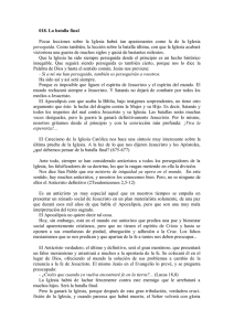 018 La batalla final. Persecuciones y victorias de la Iglesia.