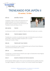 TRENEANDO POR JAPÓN II - Viajes Eurotrip Bidaiak