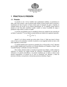 Practica 2 y 3 Presión y fuerza hidrostática