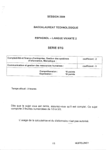 espagnol — langue vivante 2 - Site langues de l`académie de Dijon