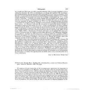 255 SPINOzA. 13.: Tratado Breve. Traducción, introducción y notas