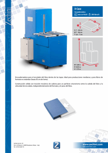 X Case Zechini Máquina para encuadernación