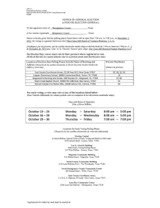 notice of general election