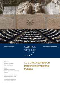 XV CURSO SUPERIOR Derecho Internacional Público