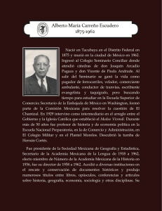 Alberto María Carreño 1935-1962 - Academia Méxicana de la Historia
