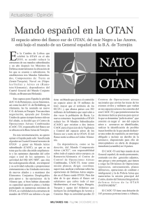 Mando español en la OTAN - Asociación de militares españoles AME