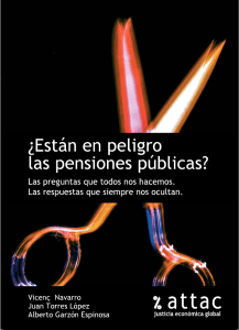 ¿Están en peligro las pensiones públicas?