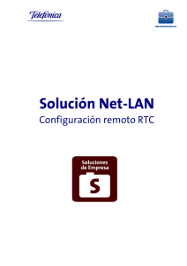 Configuración acceso remoto RTC