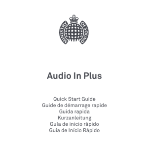 Audio In Plus - Ministry of Sound