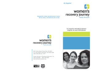 Women`s Recovery Journey - Family Services of Northeast Wisconsin