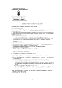 Ministerio de Finanzas Secretaría de Ingresos Públicos Provincia de