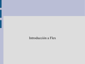 Introducción a Flex - Cinvestav