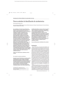 Nuevos métodos de identificación de micobacterias pdf