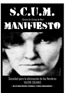manifiesto - Encuentros de Produccion Lesbo Feministas