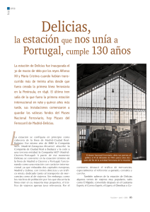 Delicias, la estación que nos unía a Portugal, cumple 130