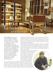 La historia continuó - Diseño y Decoración en la Argentina