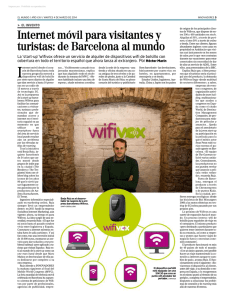 Internet móvil para visitantes y turistas: de Barcelona al