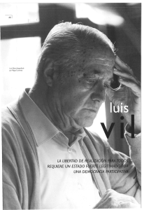 Luis Vi/loro (otograf¡ado por Miguel Lor·enzo