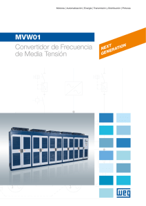 MVW01 Convertidor de Frecuencia de Media Tensión