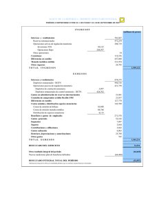 (millones de pesos) Intereses y rendimientos 781,027 Reservas