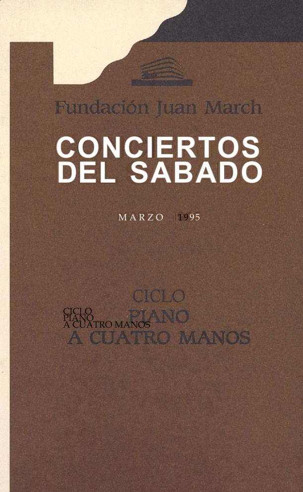 Program Fundación Juan March Program Fundación Juan March