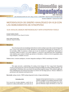 METODOLOGÍA DE DISEÑO ANALÓGICO EN VLSI CON LAS