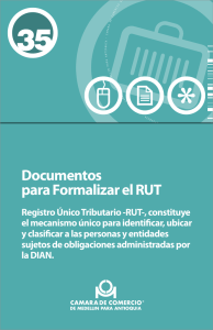 Documentos para Formalizar el RUT