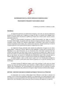 Recommandation sur les PMO - Société Française de Médecine