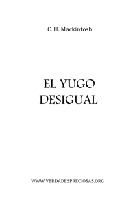 EL YUGO DESIGUAL