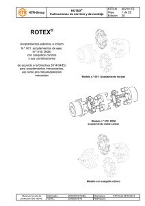 ROTEX Instrucciones de servicio y de montaje KTR