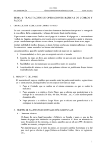 TEMA 4: TRAMITACIÓN ADMINISTRATIVA BÁSICA