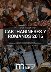 carthagineses y romanos 2016