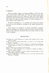 Material estudiado: Boquete de Zafarraya (Málaga), 6.VII.1973, Cabe
