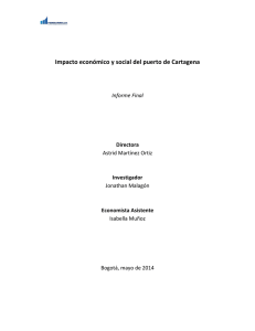 Impacto económico y social del puerto de Cartagena