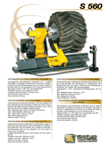 ES Universal automatic truck tyre changer Universelle
