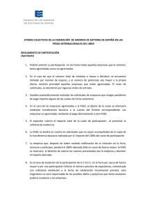 Reglamento de Participación - Federación de Gremios de Editores