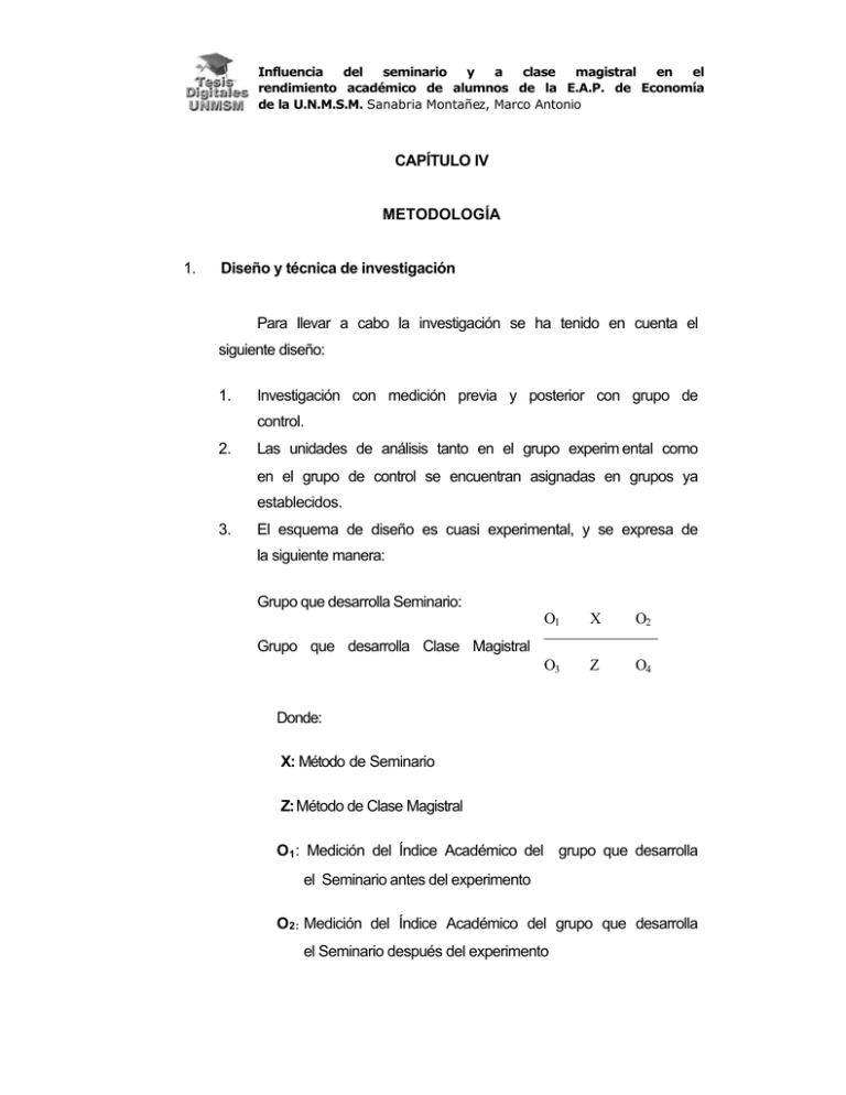 CAP TULO IV METODOLOG A 1 Dise o Y T cnica De Investigaci n cap-tulo-iv-metodolog-a-1-dise-o-y-t-cnica-de-investigaci-n