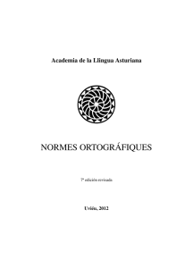 Normes Ortográfiques - Academia de la Llingua Asturiana
