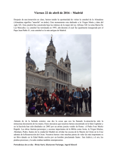 Viernes 22 de abril de 2016 – Madrid
