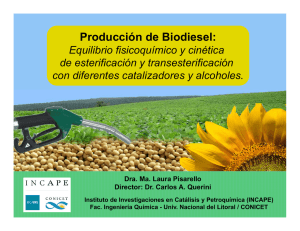 Producción de Biodiesel: