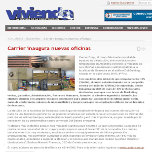 Carrier inaugura nuevas oficinas 0a