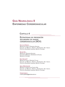 guía neurológica 8 enfermedad cerebrovascular