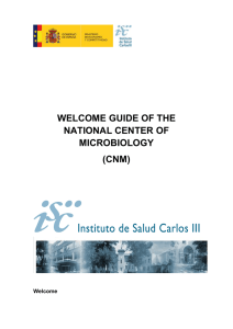 welcome guide of the national center of microbiology (cnm)