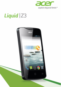 Acer Liquid Z3 Duo Manual de usuario