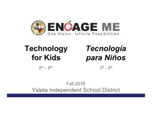 Technology for Kids Tecnología para Niños