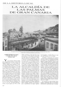 De la historia local : la Alcaldía de Las Palmas de Gran Canaria