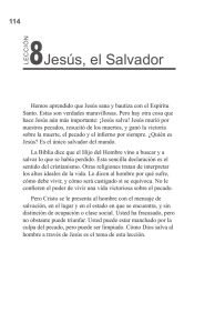 Jesús, el Salvador