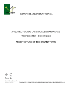 Arquitectura de las Ciudades Bananeras