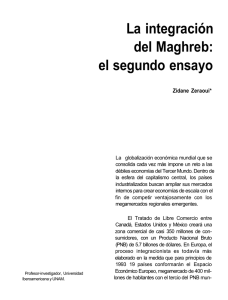 La integración del Maghreb: el segundo ensayo