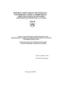 republica bolivariana de venezuela universidad católica andrés bello